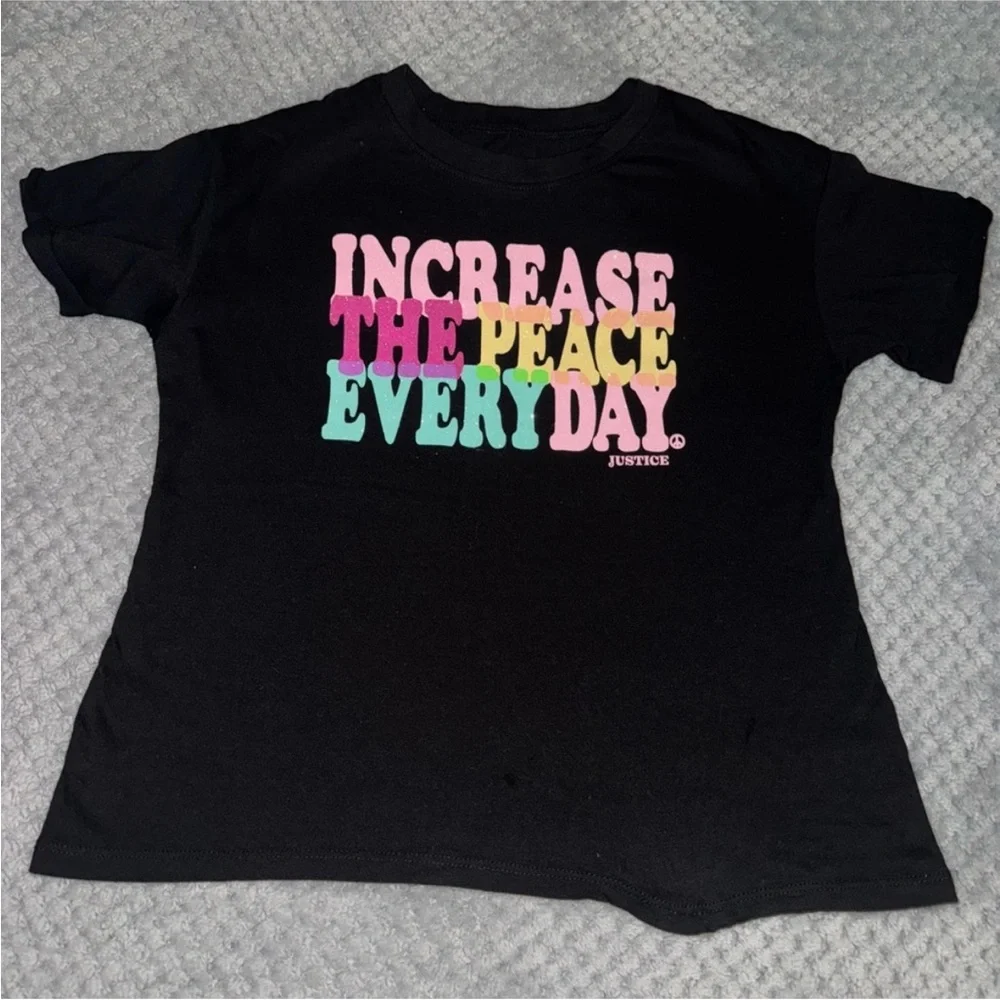 Girls Size 7/8 Graphic T-Shirt Lot Justice Esprit 7 Pc Bundle